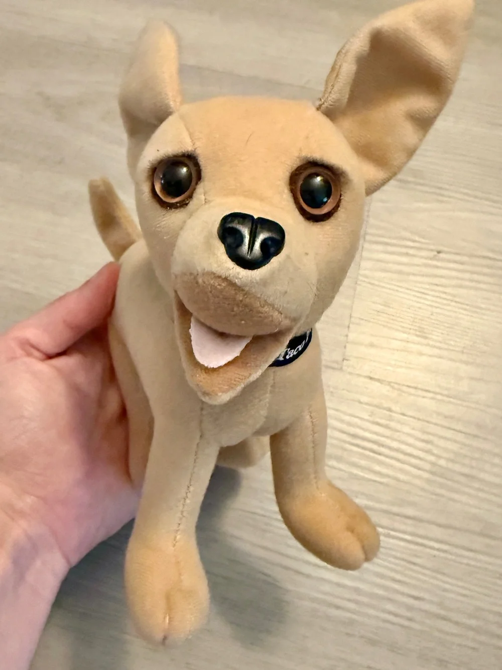 Vintage 1997 Applause Taco Bell plush Chihuahua dog-Yo Quiero Taco Bell-NO SOUND